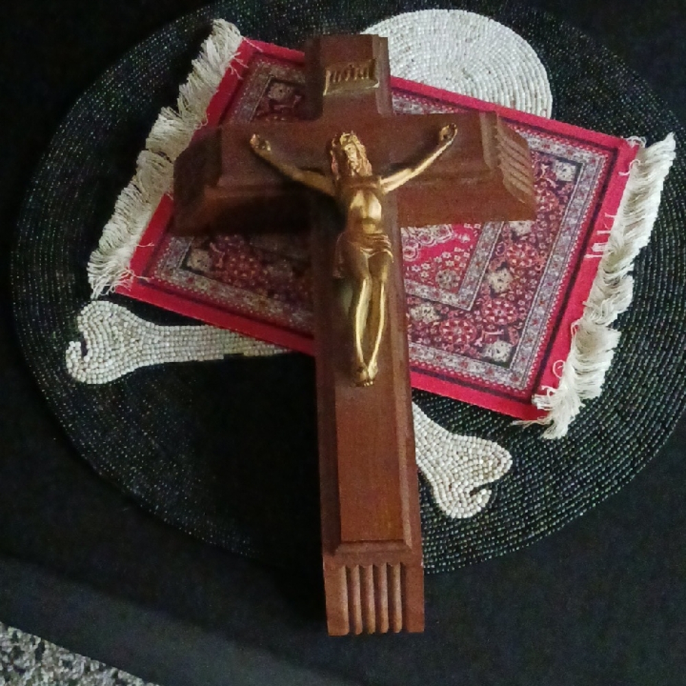 Jesus Last Rites Cross